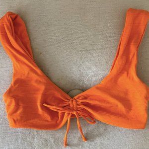 l*space orange bikini top L